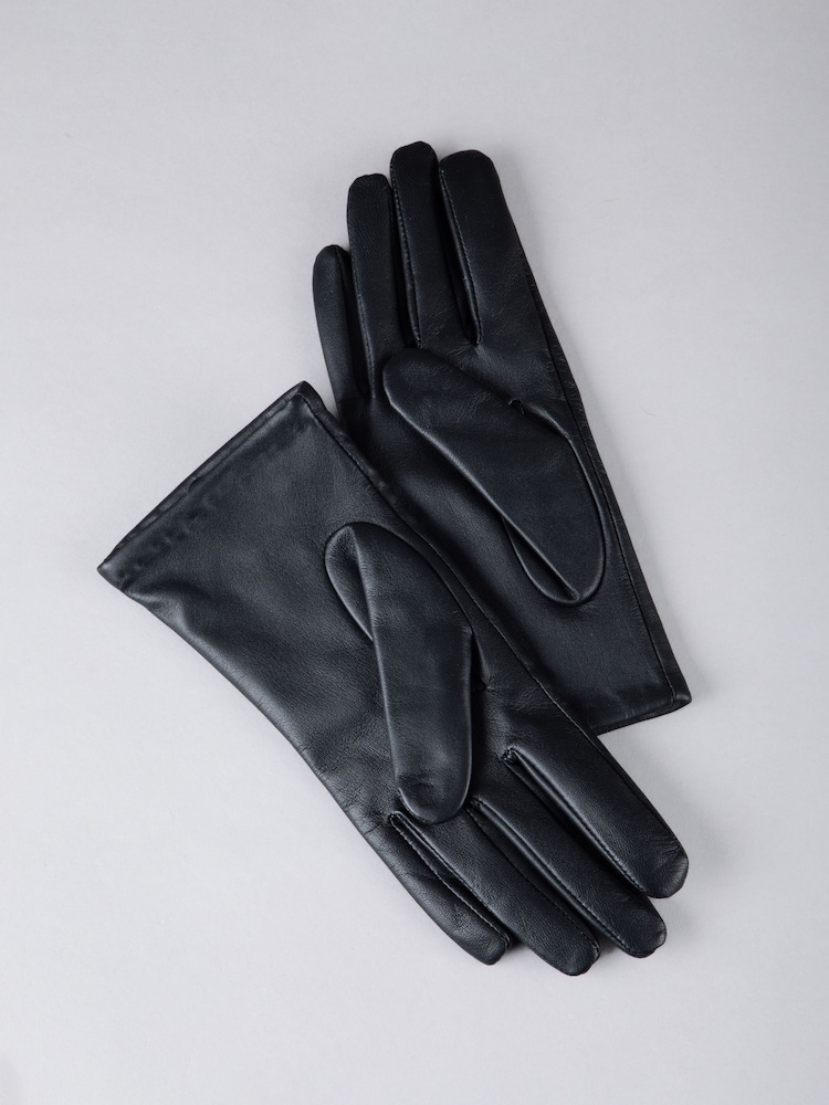 Lakeland Leather Black Blea Classic Gloves - Image 1 of 4