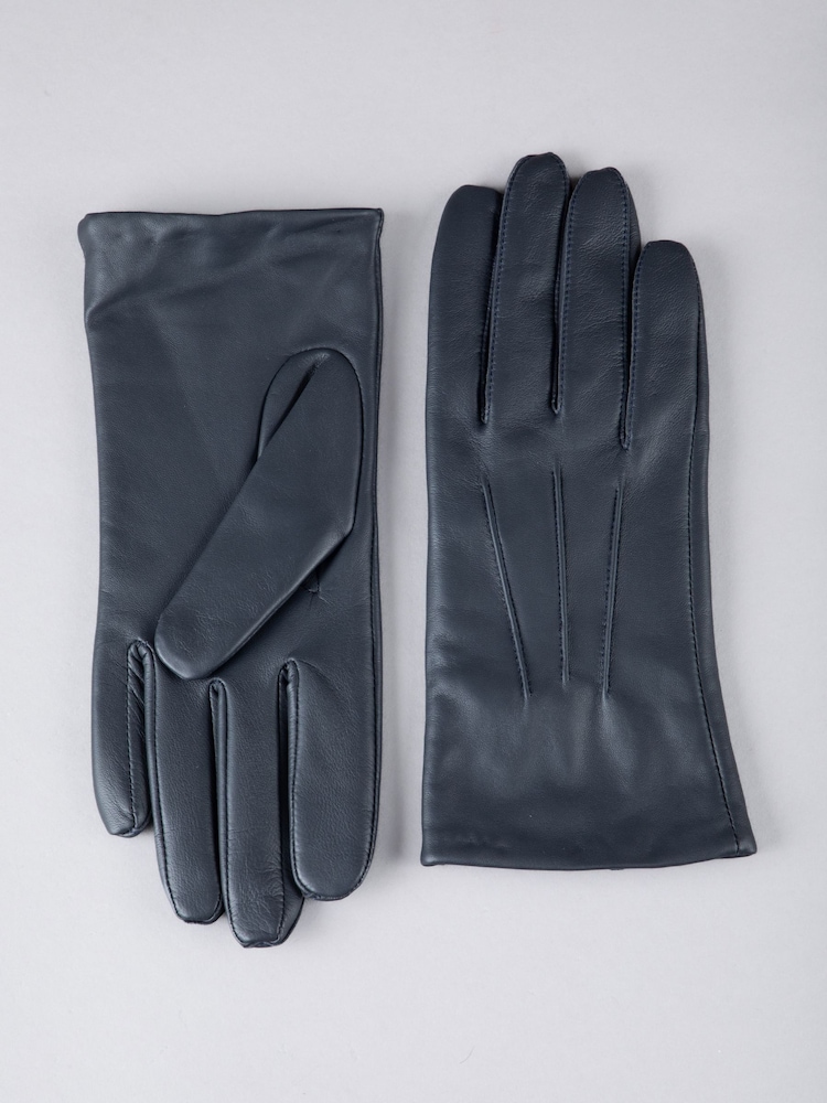Lakeland Leather Blue Blea Classic Gloves - Image 1 of 4