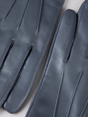 Lakeland Leather Blue Blea Classic Gloves - Image 3 of 4