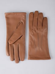 Lakeland Leather Brown Blea Classic Gloves - Image 2 of 4