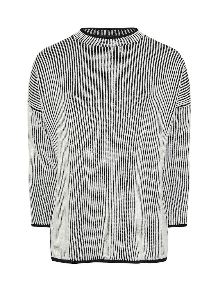 Yours Curve Black Limited Knitted Jumper - Image 6 of 6