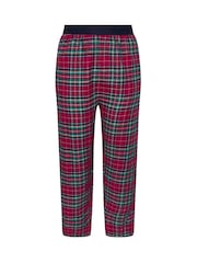 Yours Curve Red Check Pyjamas - Image 5 of 5