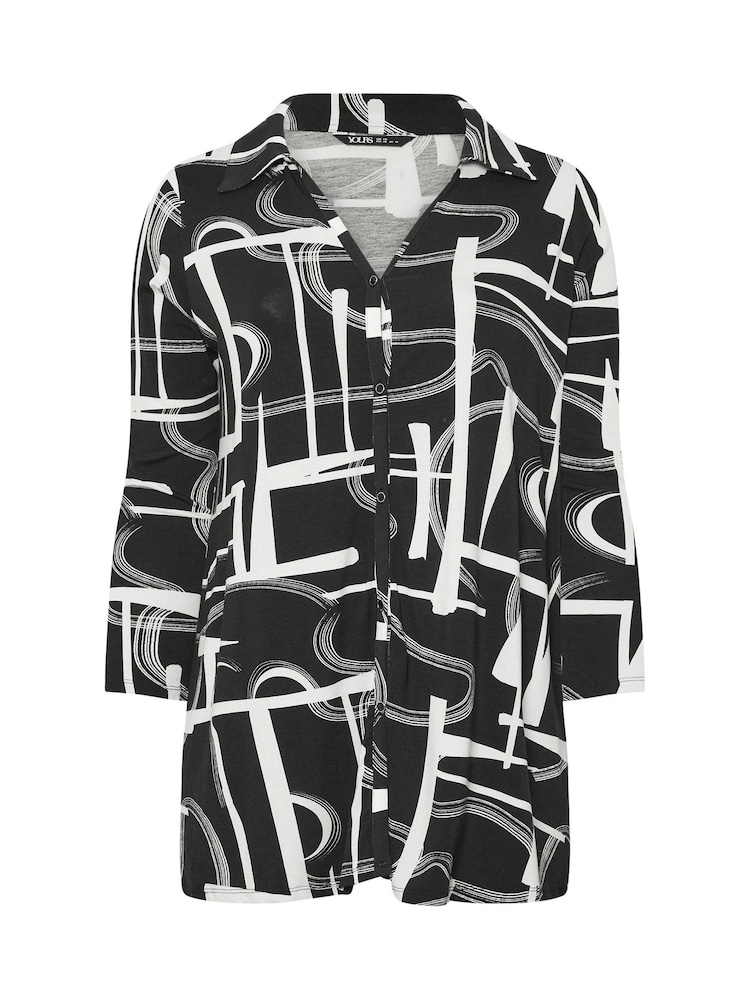 Camisa de manga larga de punto de Yours Curve - Imagen 5 de 5 Camisa de manga larga de punto de Yours Curve - Imagen 5 de 5