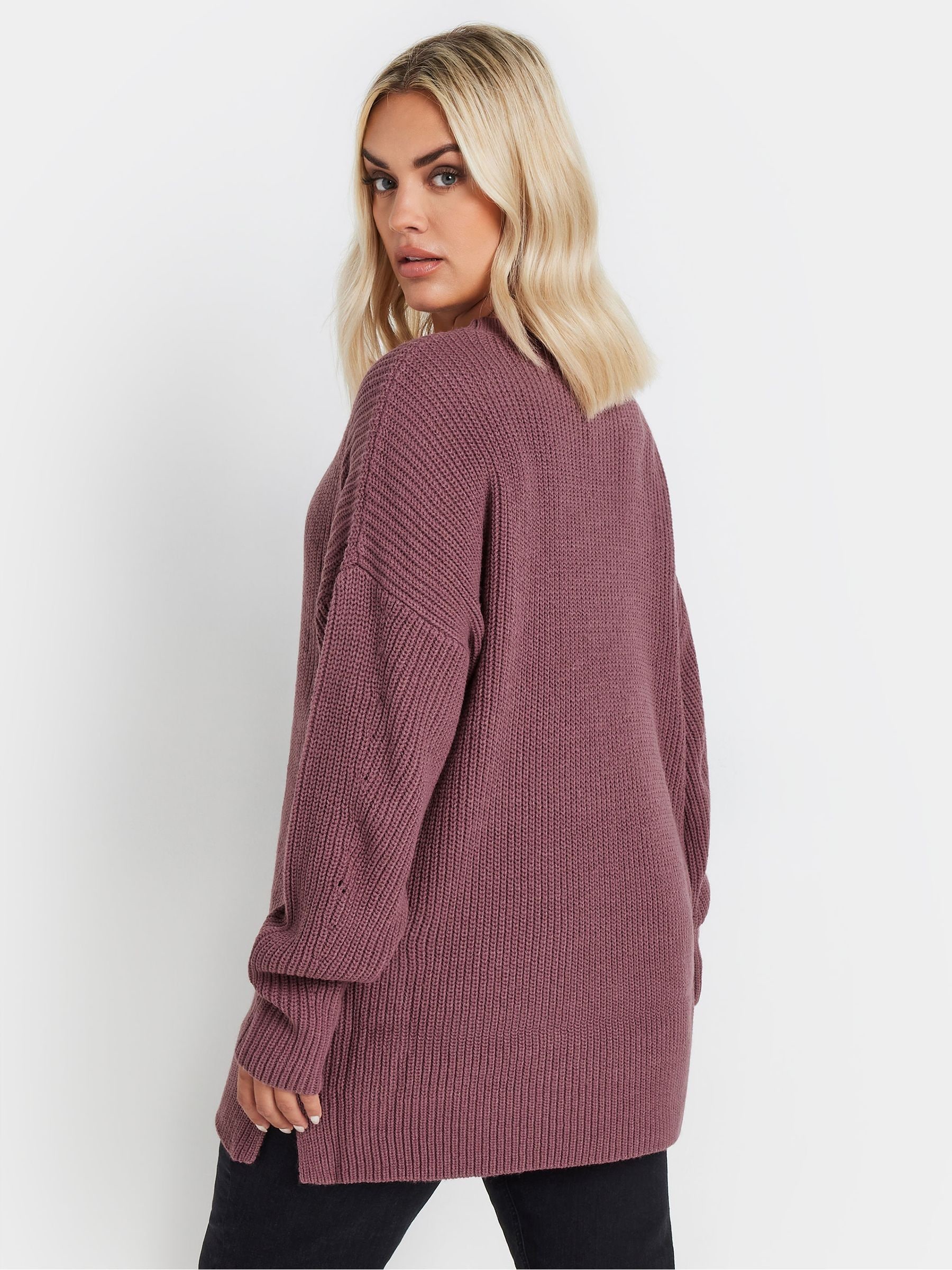 Buy Yours Curve Pink Drop Shoulder Jumper from Next USA