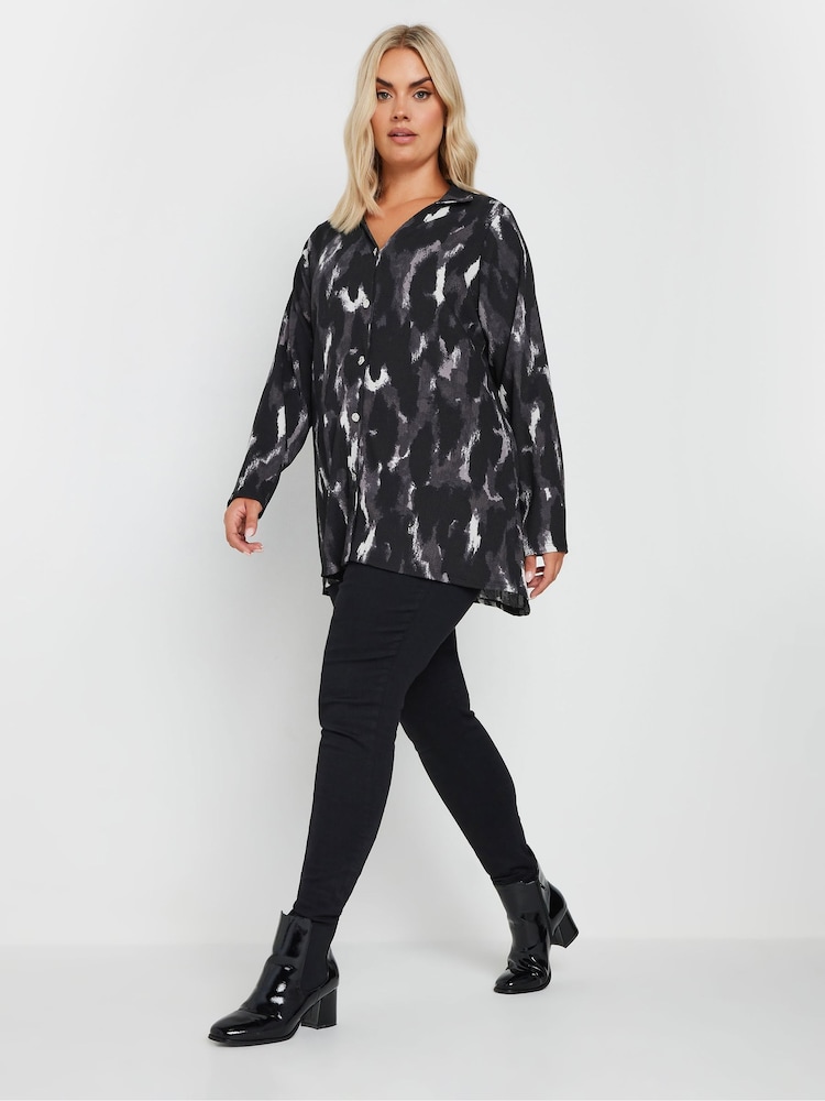 Yours Curve Textured Shirt - Imagen 2 de 5 Yours Curve Textured Shirt - Imagen 2 de 5