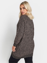 Yours Curve Brown Twist Jumper - Image 3 of 5