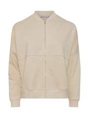 Yours Curve Brown Oversized Sweat Bomber Jacket - Image 5 of 5