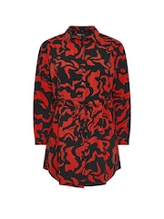 Yours Curve Black Utility Tunic Shirt - Image 5 of 5