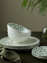 Denby Green Greenhouse 12 Piece Tableware Dinner Plate - Image 1 of 4