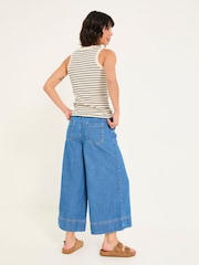FatFace Wide Leg 100% Cotton Culottes - Imagen 2 de 6