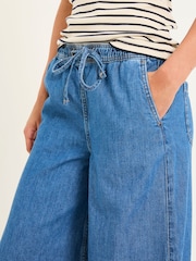 FatFace Wide Leg 100% Cotton Culottes - Imagen 4 de 6