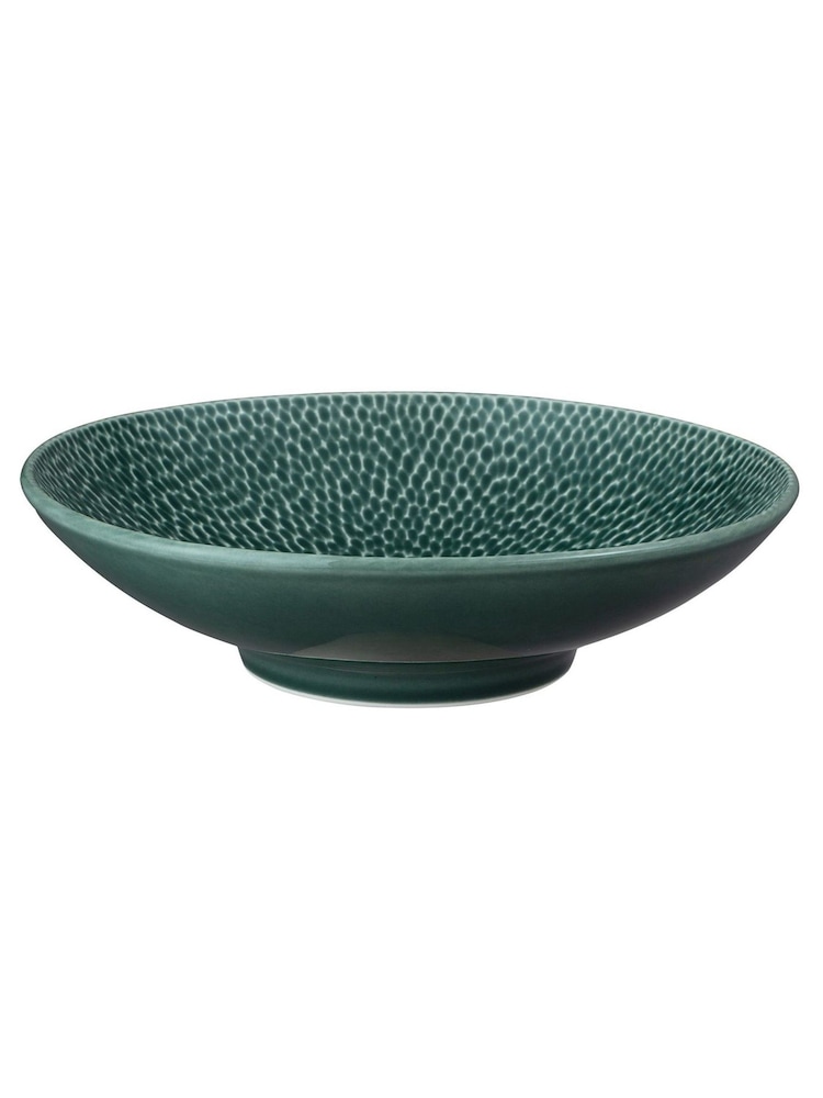Denby Set of 4 Green Carve Pasta Bowls - Image 2 of 3
