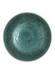 Denby Set of 4 Green Carve Pasta Bowls - Image 3 of 3