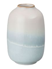 Denby Pink Quartz Rose Small Barrel Vase - Image 1 of 2