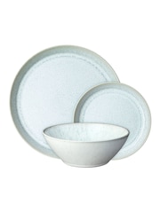 Denby 12 Piece Green Kiln Tableware Dinner Set - Image 2 of 5