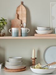 Denby 12 Piece Green Kiln Tableware Dinner Set - Image 5 of 5