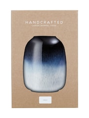 Denby Black Halo Large Barrel Vase - Image 3 of 4