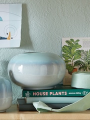 Denby Quartz Jade Small Pebble Vase - Image 1 of 3
