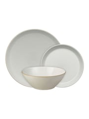 Denby 12 Piece Cream Impression Tableware Dinner Set - Image 2 of 5