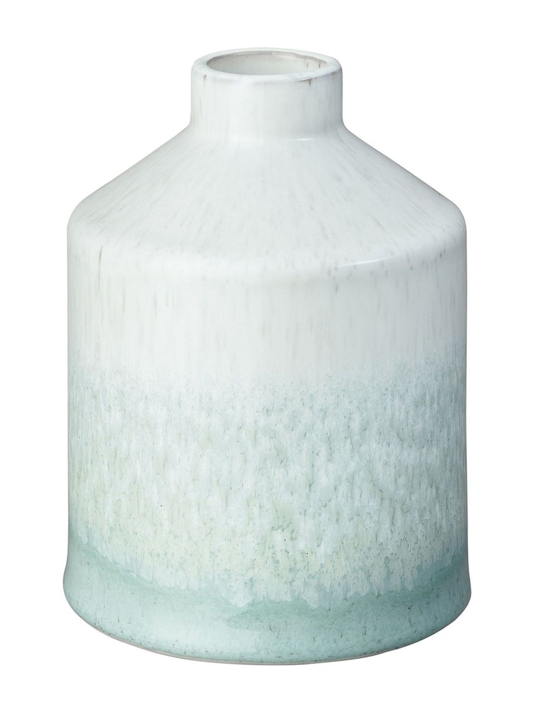 Denby Green Kiln Small Bottle Vase - Image 1 of 2