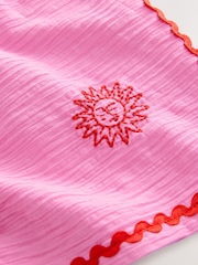 Pink Embroidered Waistcoat & Short Set (3-16yrs) - Image 10 of 10