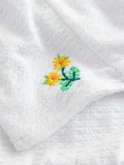 White Floral Waistcoat Shorts Set (3-16yrs) - Image 4 of 4