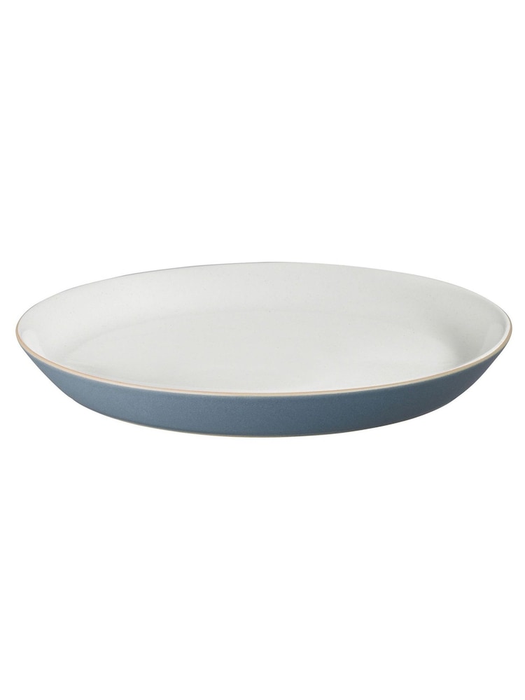 Denby 12 Piece Blue Impression Tableware Dinner Set - Image 5 of 5