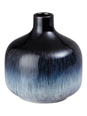 Denby Black Halo Small Square Vase - Image 2 of 4