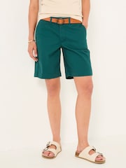 FatFace Sandown Teal Blue Chino Shorts - Image 1 of 6