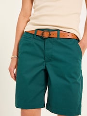 FatFace Sandown Teal Blue Chino Shorts - Image 5 of 6