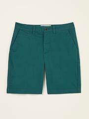 FatFace Sandown Teal Blue Chino Shorts - Image 6 of 6