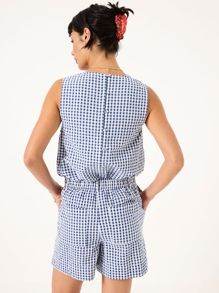 FatFace Gingham Shorts - Imagen 2 de 7
