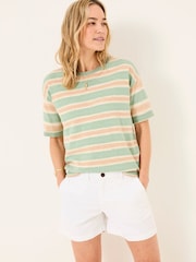 FatFace Padstow White Chino Shorts - Image 1 of 6