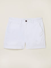 FatFace Padstow White Chino Shorts - Image 6 of 6