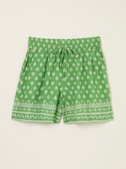 Green Woodblock Flippy Shorts - Image 5 of 5