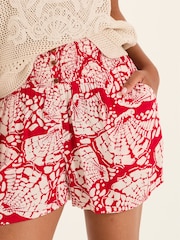 Rust Red Mono Shell Flippy Shorts - Image 4 of 5