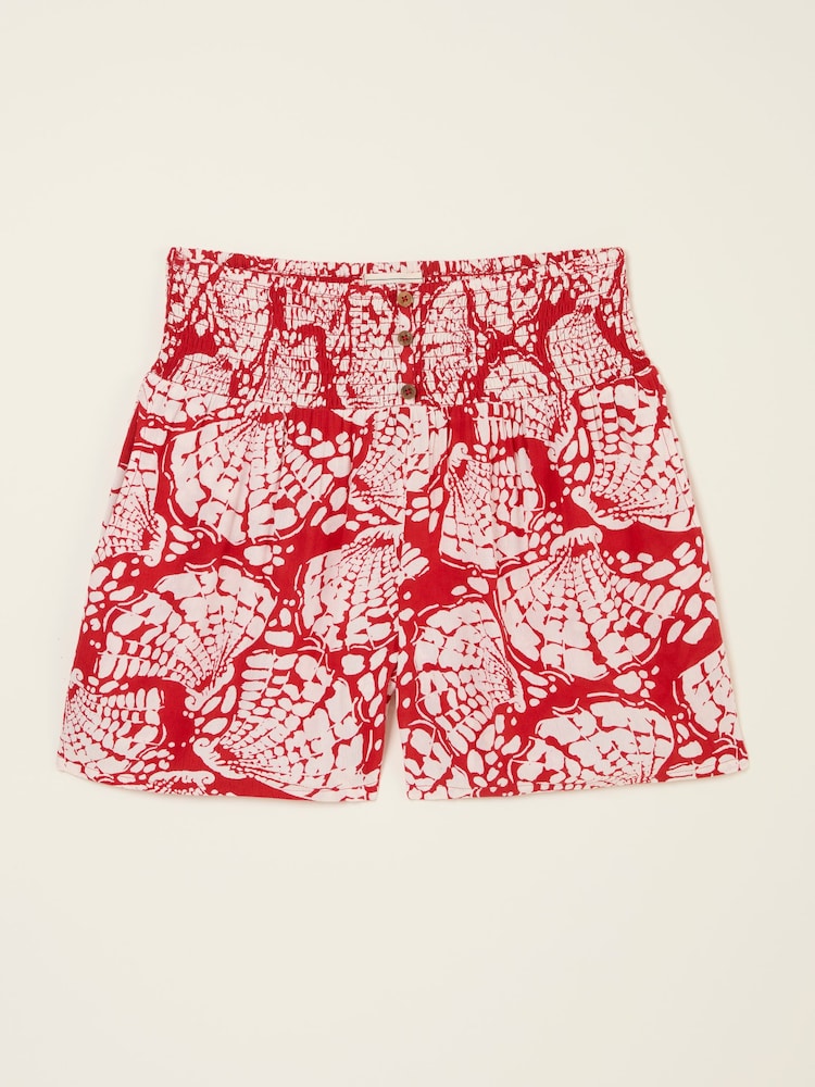 Rust Red Mono Shell Flippy Shorts - Image 5 of 5