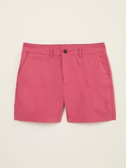 FatFace Padstow Dark Pink Chino Shorts - Image 6 of 6