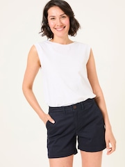FatFace Padstow Navy Chino Shorts - Image 1 of 6