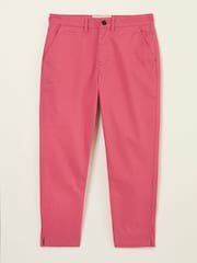 FatFace Farnham Pink Cropped Chino Trousers - Image 6 of 6