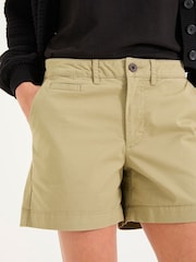 FatFace Padstow Khaki Green Chino Shorts - Image 4 of 5
