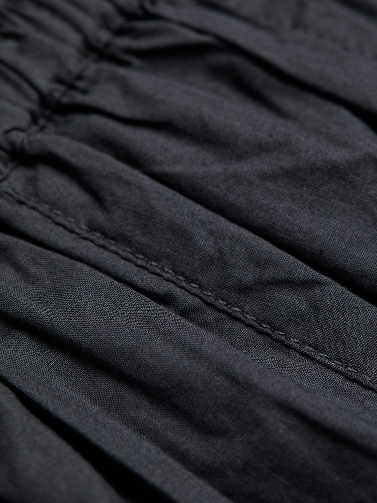 FatFace Aubrey Black Wide Leg Crop Trouser - Image 13 of 13