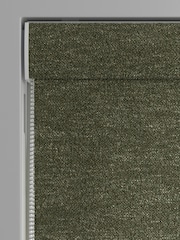 Olive Green Boucle Textured Made to Measure Roman Blind - Image 3 of 6