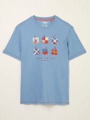 FatFace Summer Boats Tshirt - Slika 5 iz 5