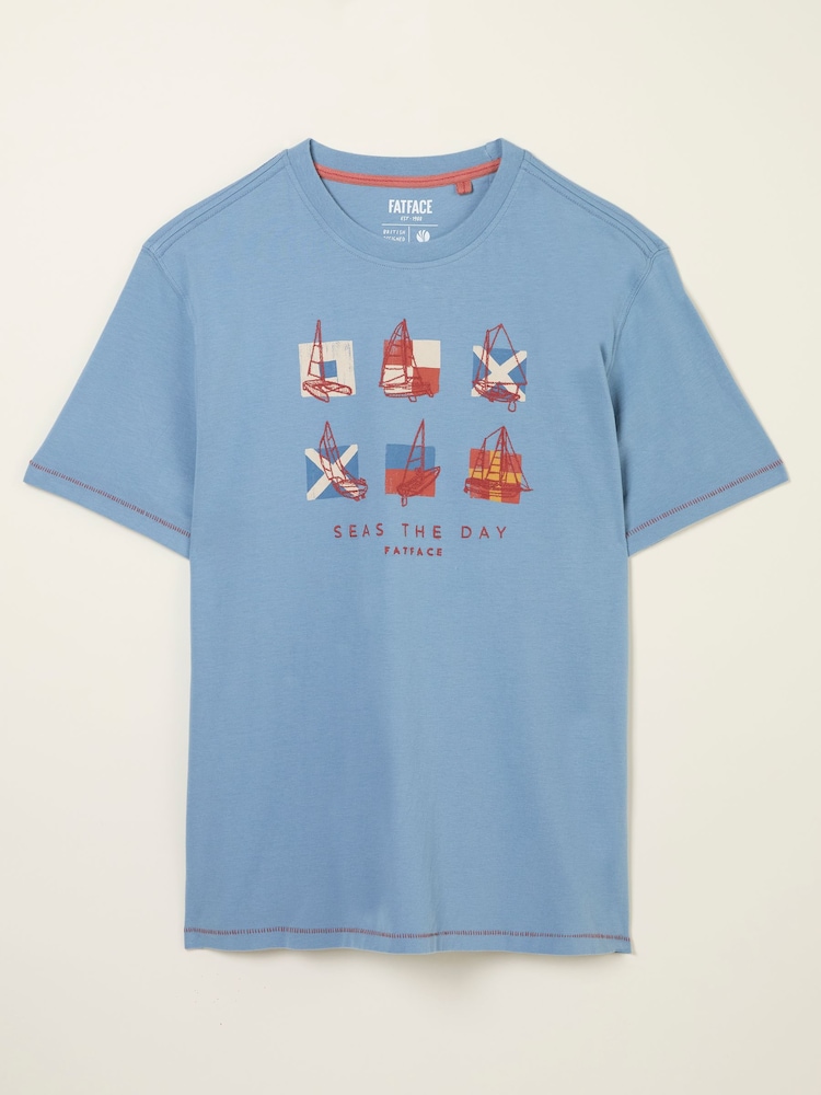 FatFace Summer Boats Tshirt - Slika 5 iz 5 FatFace Summer Boats Tshirt - Slika 5 iz 5
