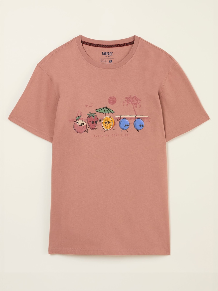 FatFace Living The Zest Life Tshirt - Bild 1 von 1