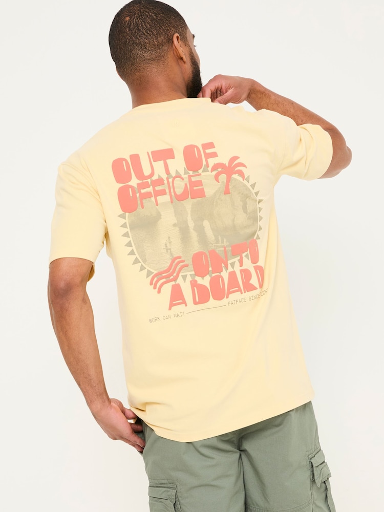 Majica iz 100% bombaža FatFace Out Of Office - Slika 2 iz 6