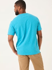 FatFace Bright Blue VW Surf Shack T-shirt - Image 2 of 5
