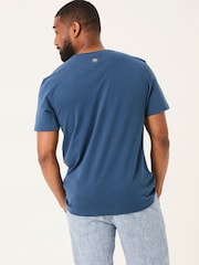 FatFace Navy Anchor Pocket Tshirt - Image 2 of 5