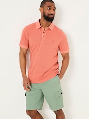 FatFace Orange Pique Polo - Image 1 of 5